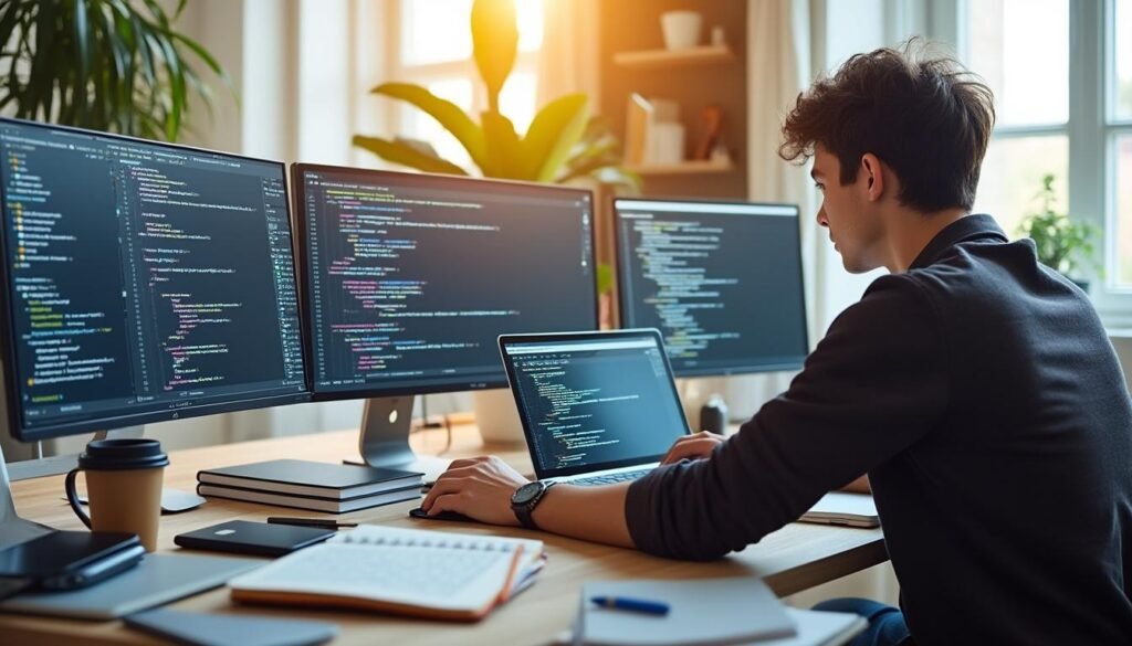 découvrez comment la formation studi vous guide pas à pas pour devenir développeur web full stack, en acquérant toutes les compétences clés du métier.