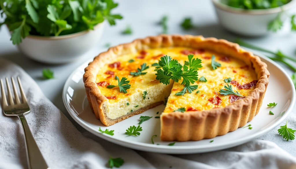 découvrez comment préparer une quiche sans pâte au thon, légère et riche en protéines, avec seulement 170 calories par portion. une recette saine et facile pour un repas équilibré.