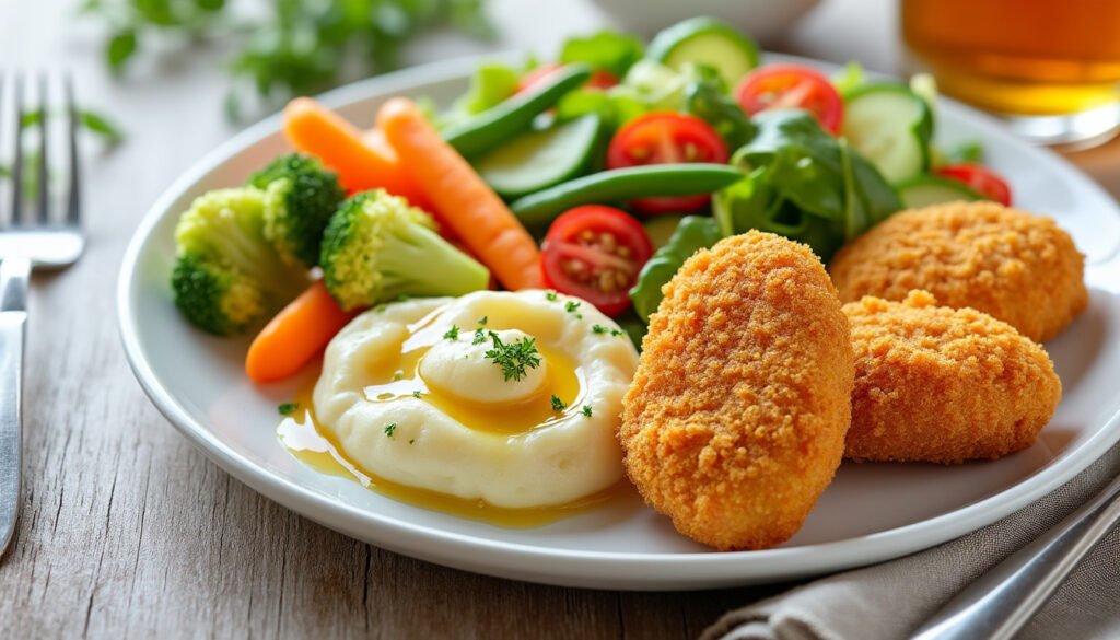 découvrez les meilleures options d'accompagnements équilibrés pour sublimer vos nuggets et offrir un repas savoureux et équilibré à toute la famille.
